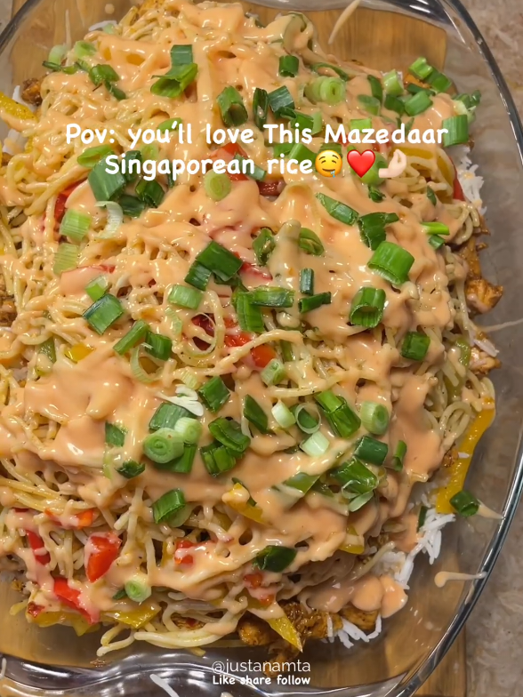 @muskandailylife6 you must try dis delicious Singapore rice #singaporice#rice #s…