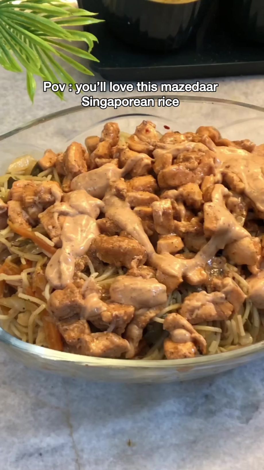 @manalmirza29 Singaporean rice  #tiktok #singaporeanrice #food  …
