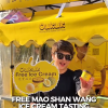 @myfoodiegallerysg FREE Mao Shan Wang ice cream tasting at Ngee Ann City! Simply…
