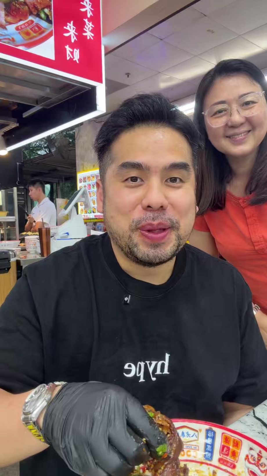 @8fanglucai 猪蹄MUKBANG PART 2 #sgfoodie #fyp #travelfoodie  …