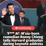 @mothershipsg Comedian and actor Ronny Chieng weighed in on AI during Harvard’s …