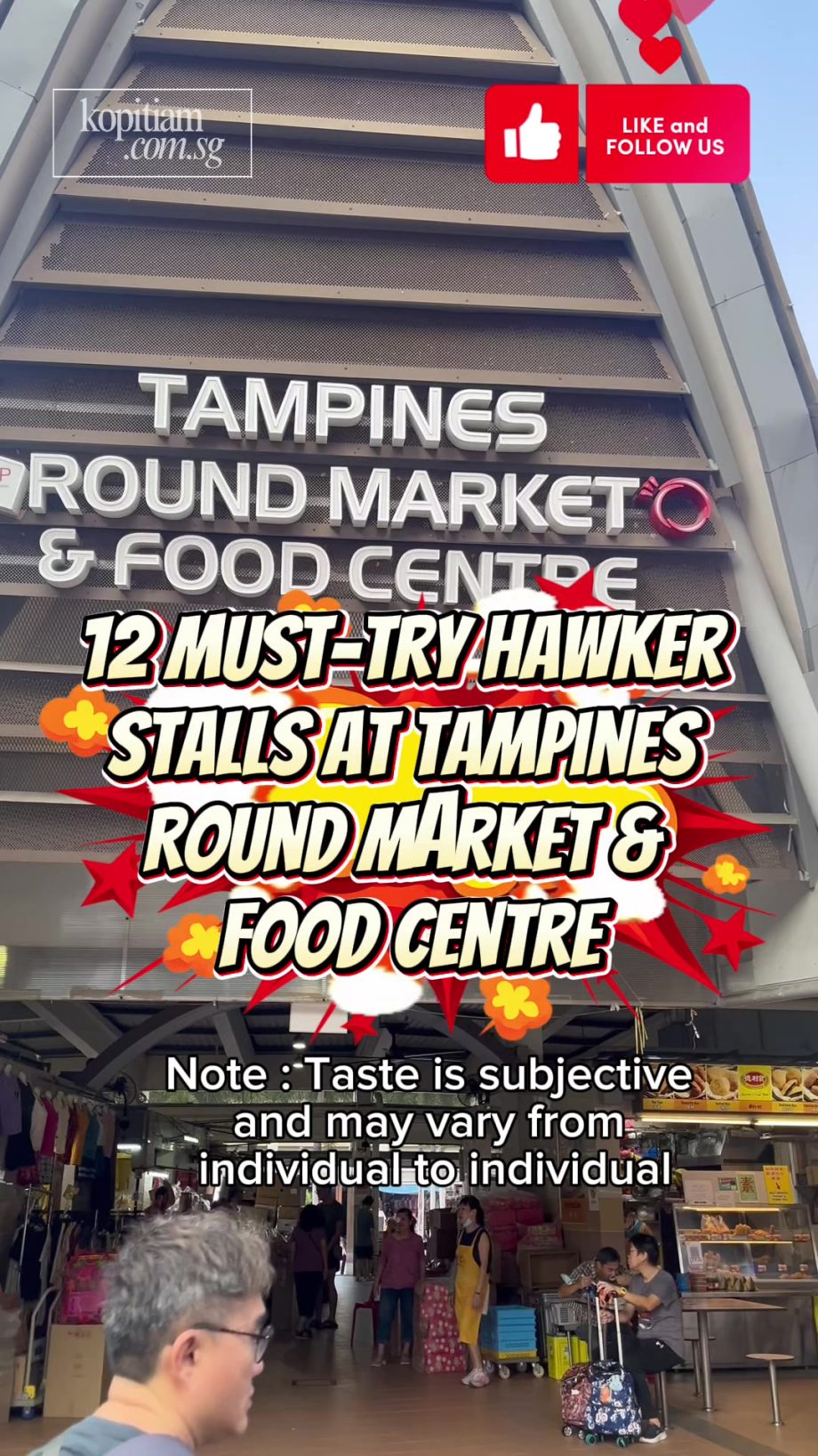 @kopitiam.sg8 Tampines Round Market & Food Centre 12 Must Try Hawker Stalls.  Re…