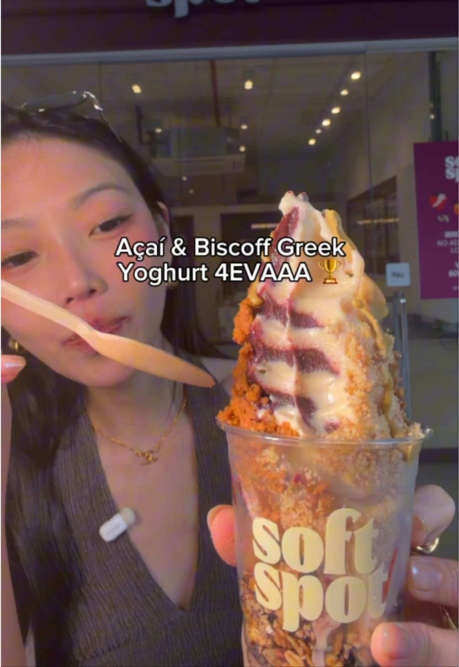 @softspotacai.sg BISCOFF GREEK YOGHURT IS BACK!!!!  #sgfyp #sgfoodie #sgeats #fy…