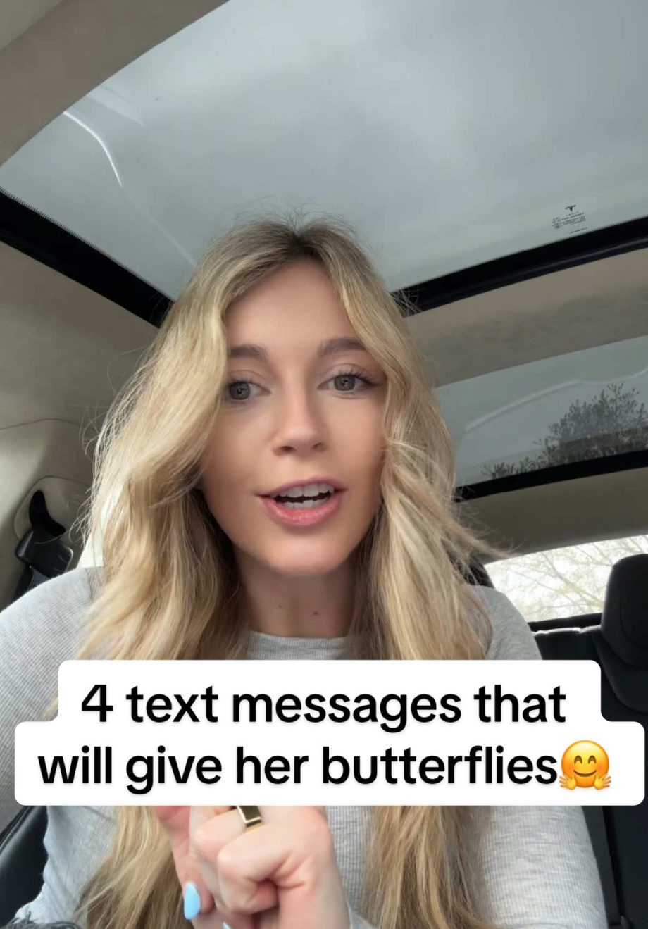 @datingwithgracie 4 text messages that will give her butterflies #datingcoachfor…