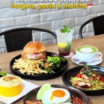 @royals.sg This cafe in SG has burgers, pasta & matcha Menu featured:  Chicken K…