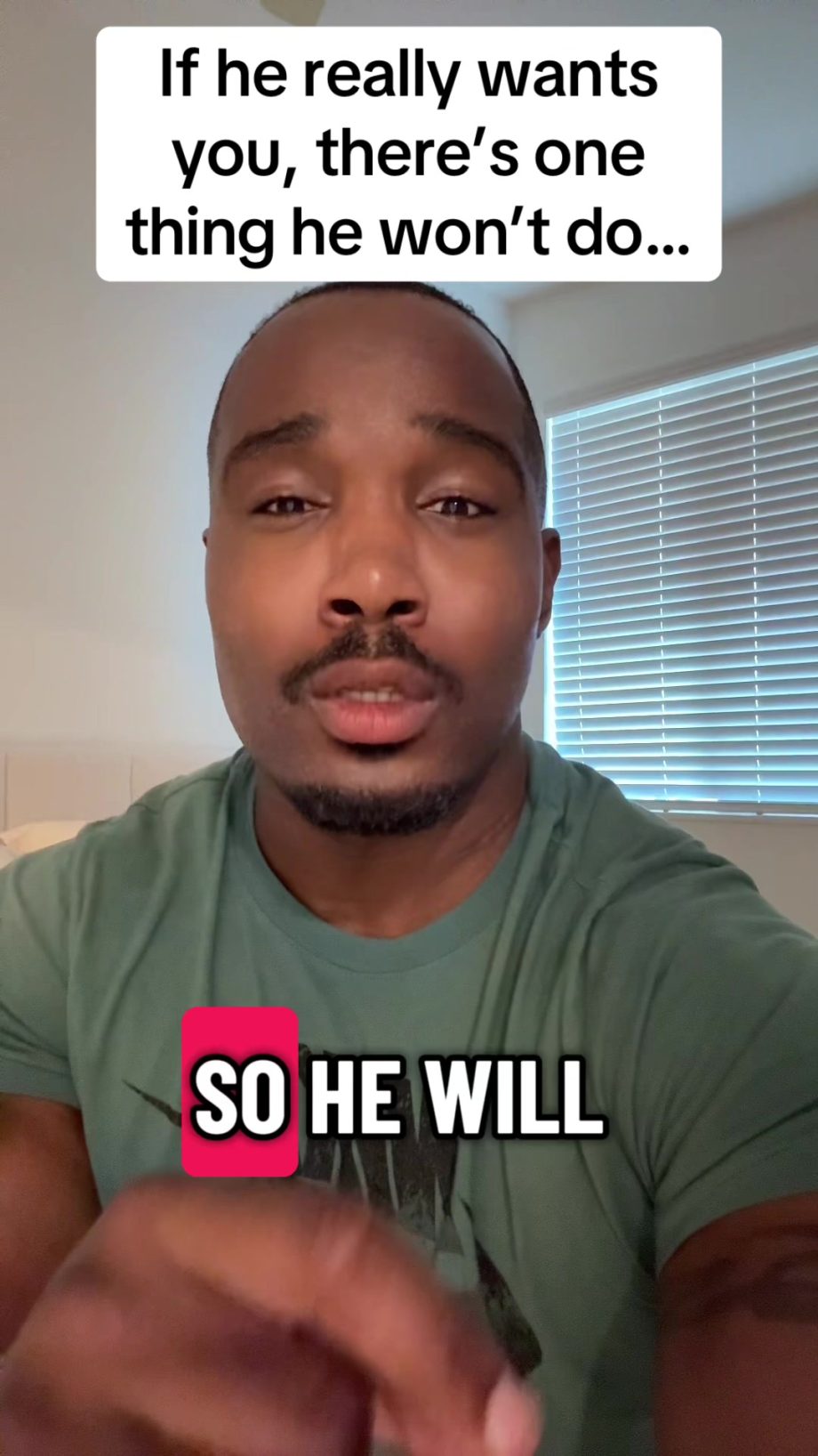 @corytalksnow If he genuinely wants you—he won’t risk losing you. He’ll show eff…