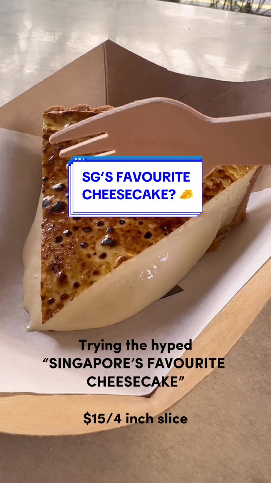 @247ventures SINGAPORE’S FAVOURITE CHEESECAKE?? I can safely say that Olivia’s C…