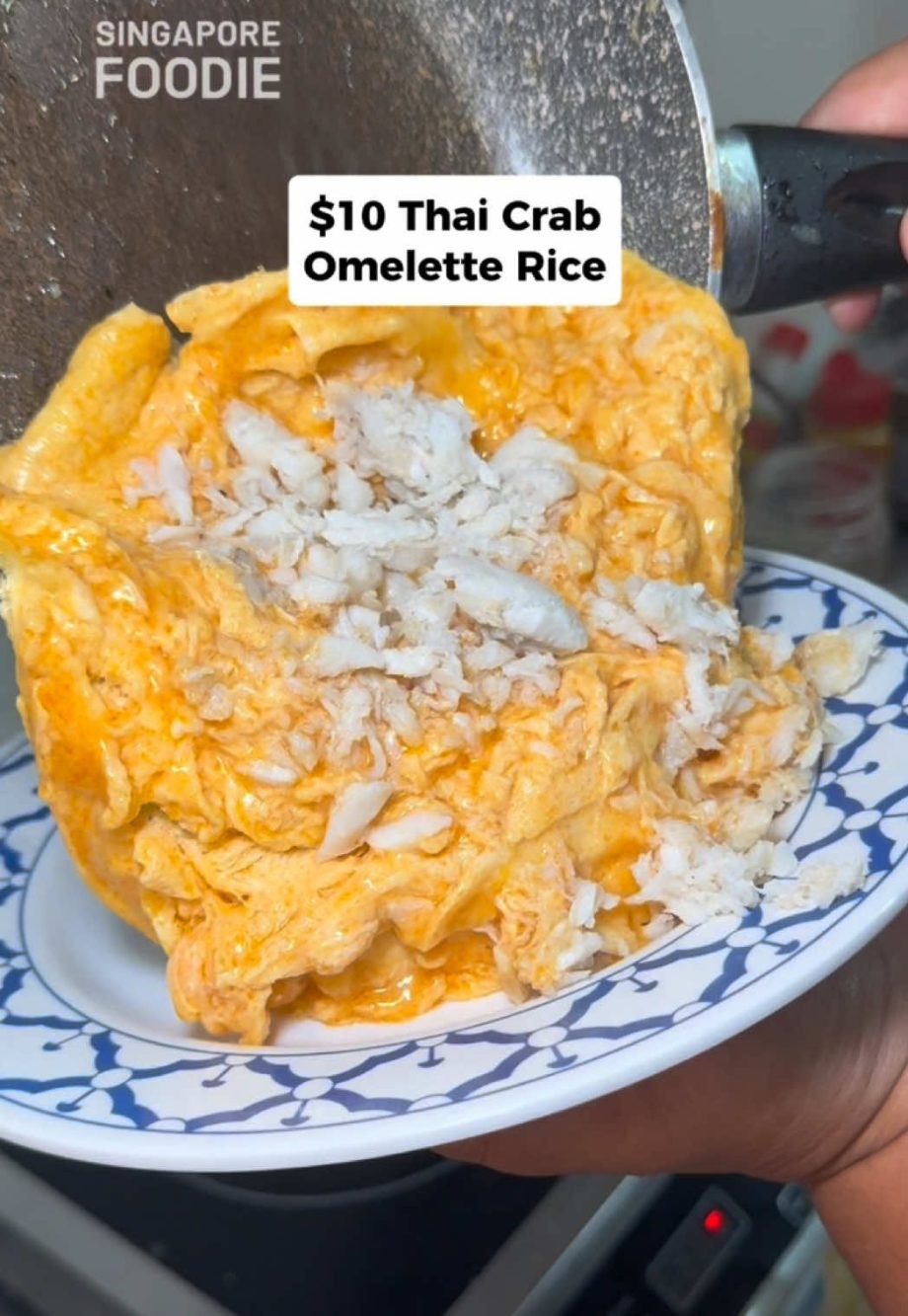 @singaporefoodie  Thai Crab Omelette Rice  @central.siam.cuis, 3 New Bugis St…