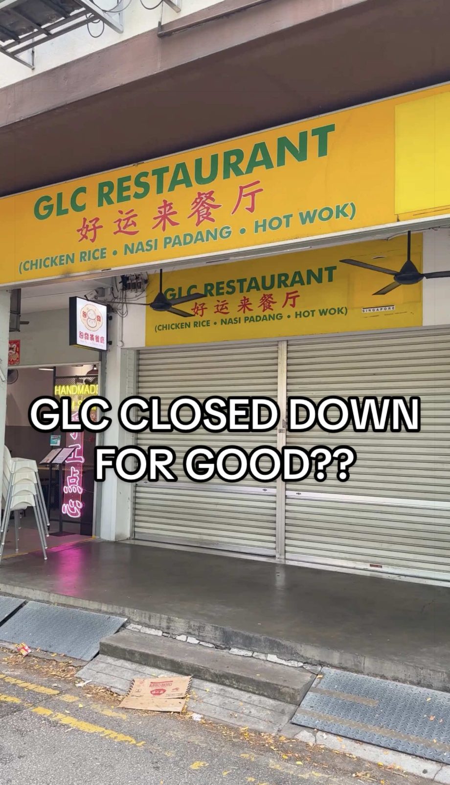 @thehalalfoodblog Farewell, GLC. Hope y’all come back  #sgfoodie #halalsg #fyp …