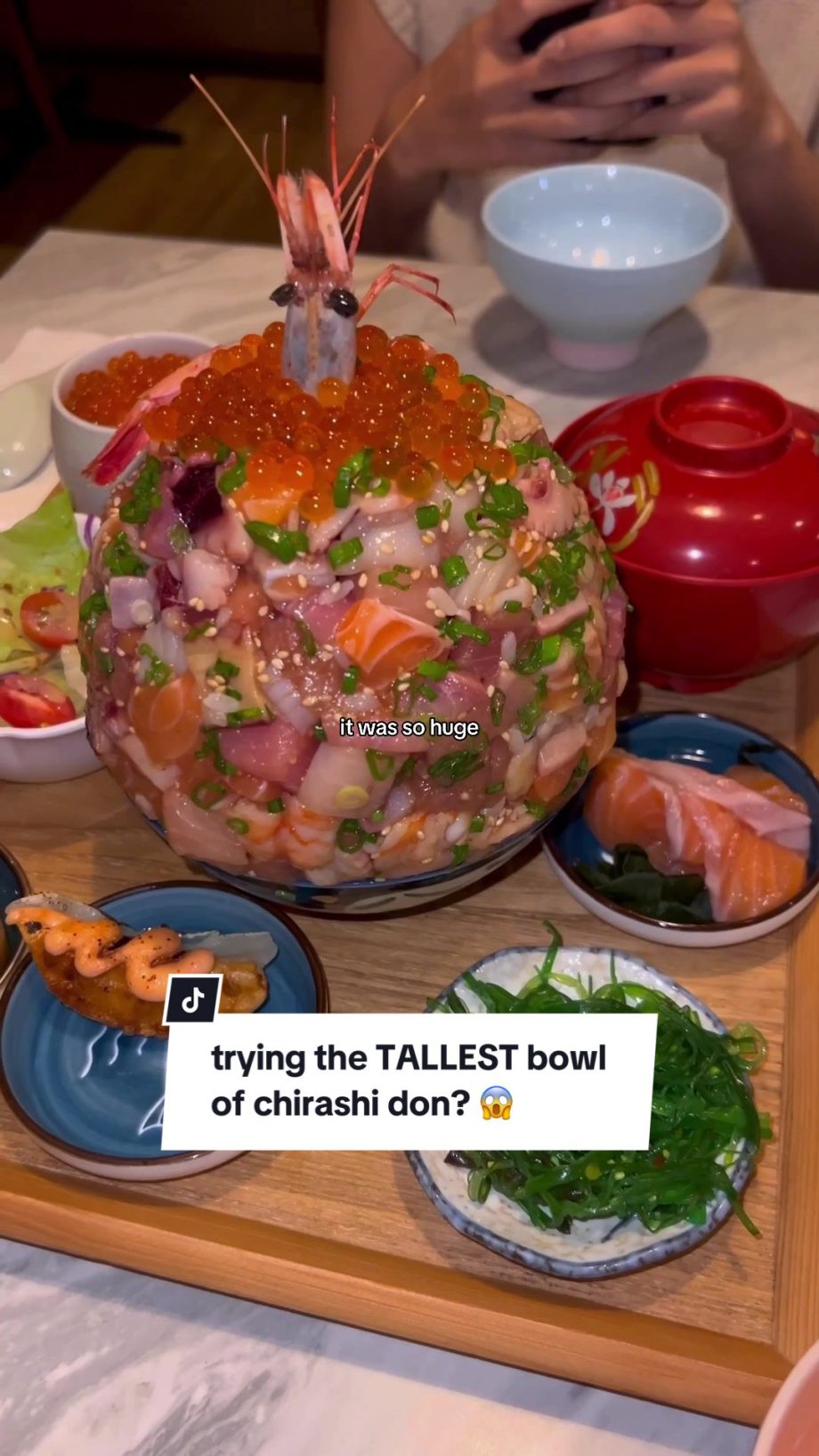 @its_justnatt my experience on trying out omote’s mount chirashi!!  #sashimi #ch…