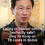 @channelnewsasia Eating at a hawker centre is “perfectly safe” and will not resu…