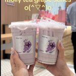 @dd.dannyy hehe my first impressions of the new grape series from @MollyteaSG o(…