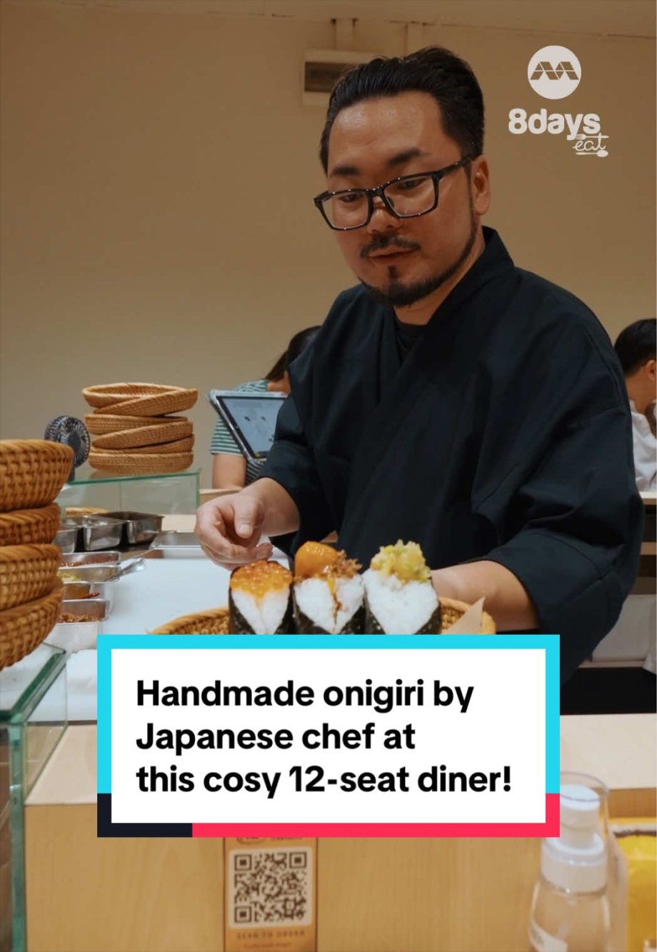 @8dayseat Get warm, freshly made onigiri at cosy 12-seat Fortune Centre diner On… @8dayseat Get warm, freshly made onigiri at cosy 12-seat Fortune Centre diner On…