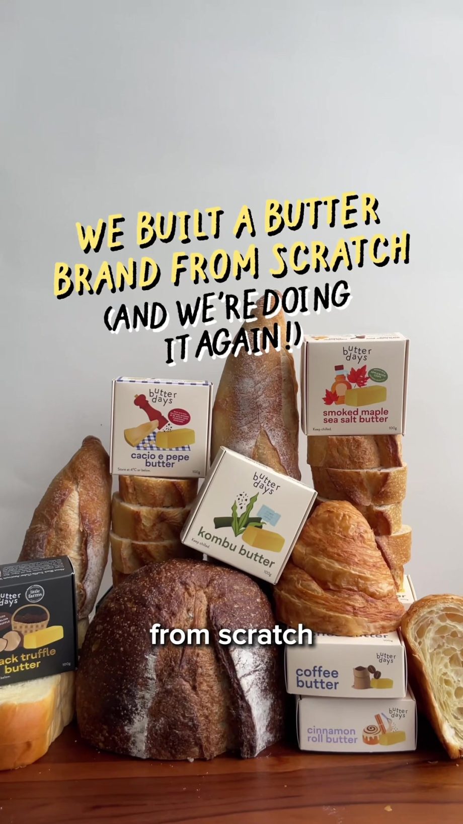 @butterdaysofficial A little behind-the-scenes on what the Butter Days team has …
