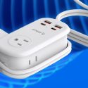 Get a Travel-Friendly Orico Power Strip With AC Outlets and USB Ports for Just Under 