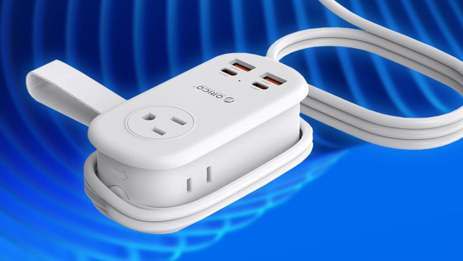 Get a Travel-Friendly Orico Power Strip With AC Outlets and USB Ports for Just Under 