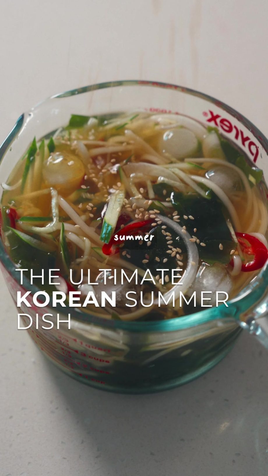 @esyfilms Stop making cold noodles until you try this icy Korean summer soup wit… @esyfilms Stop making cold noodles until you try this icy Korean summer soup wit…