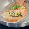 @quickchefdad Steamed fish but make it miso garlic  The sauce does all the work….