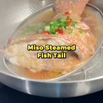@quickchefdad Steamed fish but make it miso garlic  The sauce does all the work….