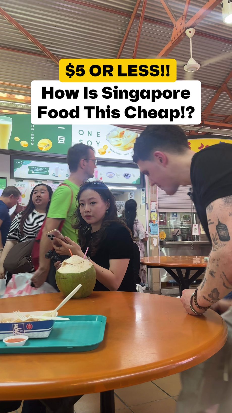 @itsalexbentley Hawker Food is what surprised me most about Singapore… It’s ch…