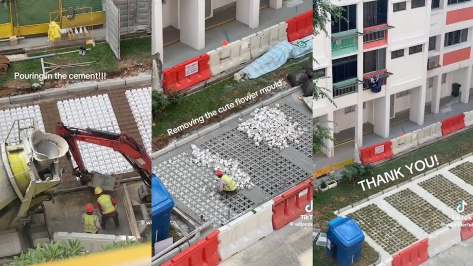 Singaporeans Praise Foreign Workers After Viral Video Shows How HDB Carparks Are Built Singaporeans Praise Foreign Workers After Viral Video Shows How HDB Carparks Are Built