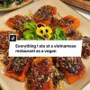 @browngirlvegan Everything I ate at a vietnamese restaurant as a vegan  literall…