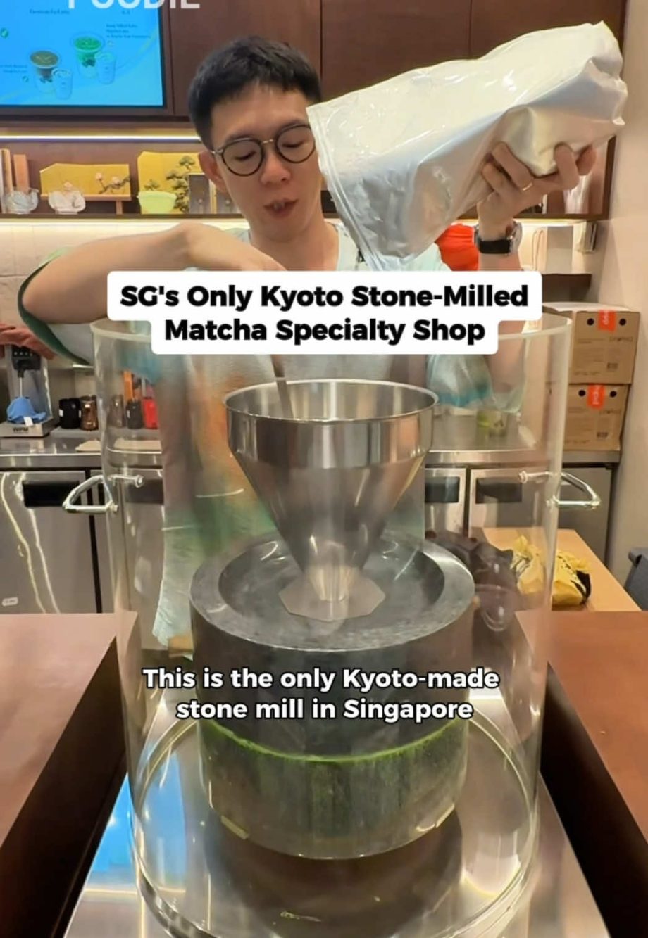 @singaporefoodie Singapore’s first k Kyoto stone-milled premium matcha  Matsu…
