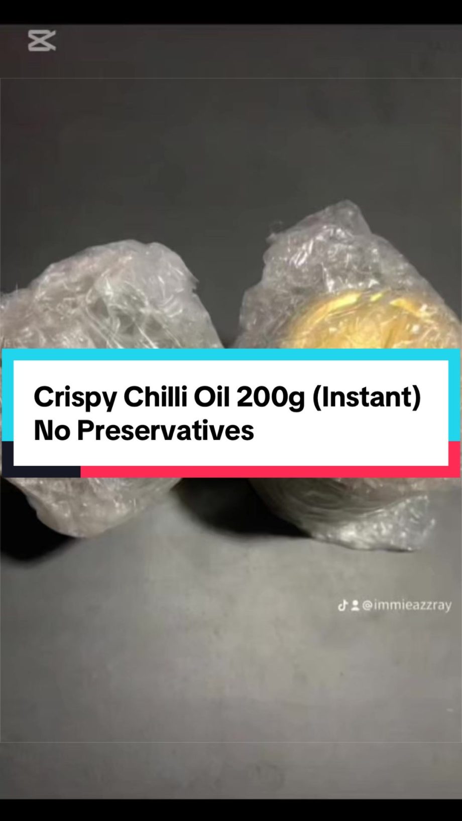 @immieazzray Crispy Chili Oil 200g Instant Spicy Crunch No Preservatives SG #cre…
