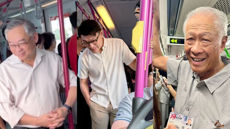 Ministers On Public Transport: Who Was Spotted Taking The MRT, LRT & Bus This Month? – 8days