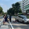 Elderly woman left bleeding on road after car crash in Yishun, Singapore News