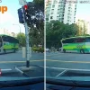 Illegal U-turn at Bedok junction sparks safety fears