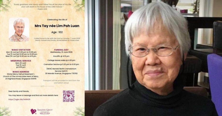 Ex-principal of Fairfield Methodist dies at 102; student of 78 years bids her farewell, Singapore News Ex-principal of Fairfield Methodist dies at 102; student of 78 years bids her farewell, Singapore News