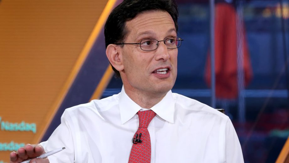 Former House Majority Leader Eric Cantor