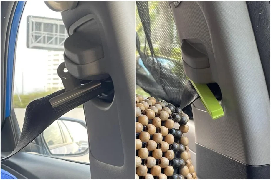 LTA warns against practice of keeping seat belts slack with clips and other devices LTA warns against practice of keeping seat belts slack with clips and other devices