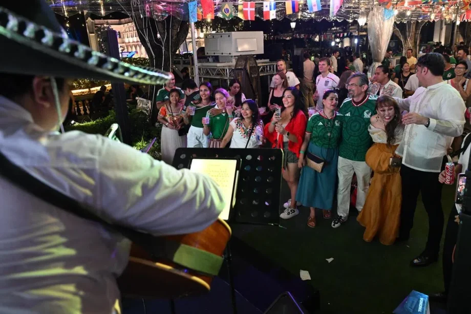 World Cup fever in Singapore kicks off with Mexico-South Africa party at CHIJMES