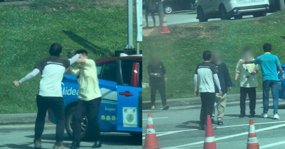 Taxi and lorry drivers exchange blows near Queen Street; both arrested, Singapore News