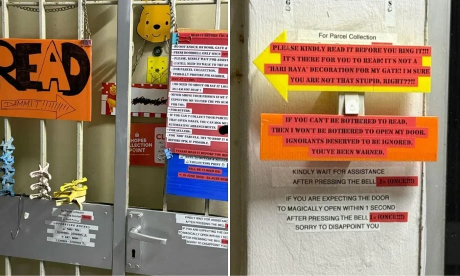 Shopee residential collection point rules