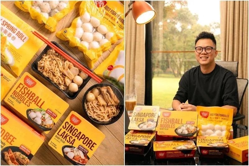 Frozen laksa and mee pok made by Singaporean hawkers stocked in US supermarkets Frozen laksa and mee pok made by Singaporean hawkers stocked in US supermarkets