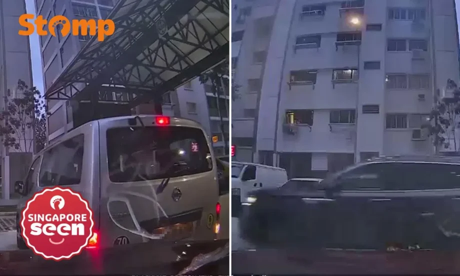 Tampines hit and run: witness chases down van driver