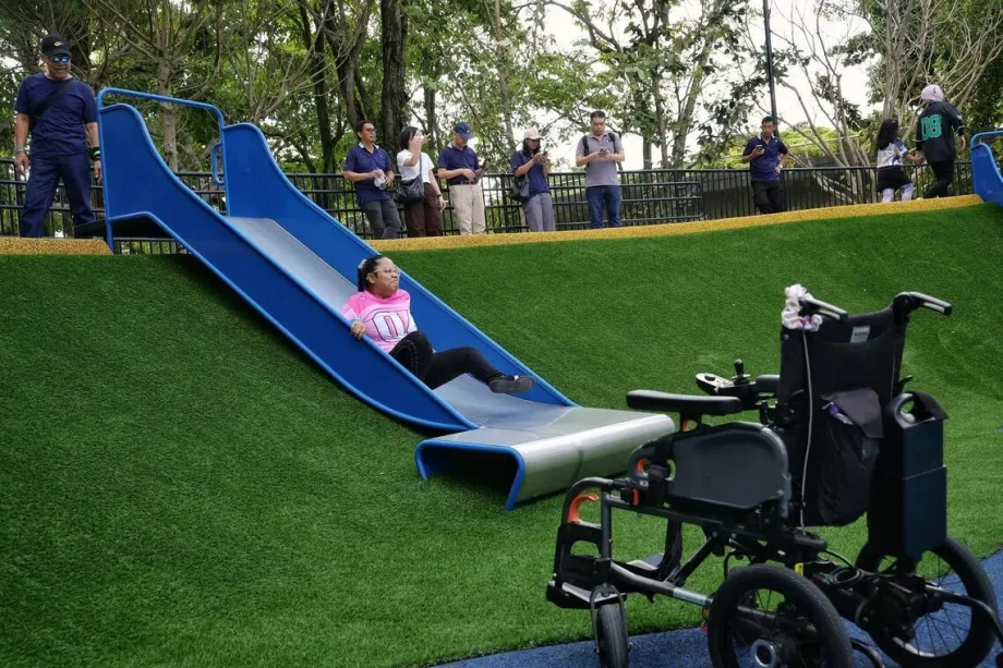Inclusive playground opens in Tampines