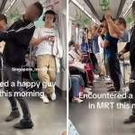 Netizens amused by young man singing and dancing in the MRT train: ‘Relax and enjoy his music’
