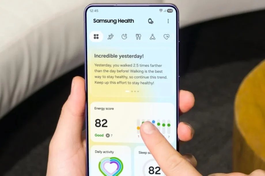Samsung Health streamlines with AI health features