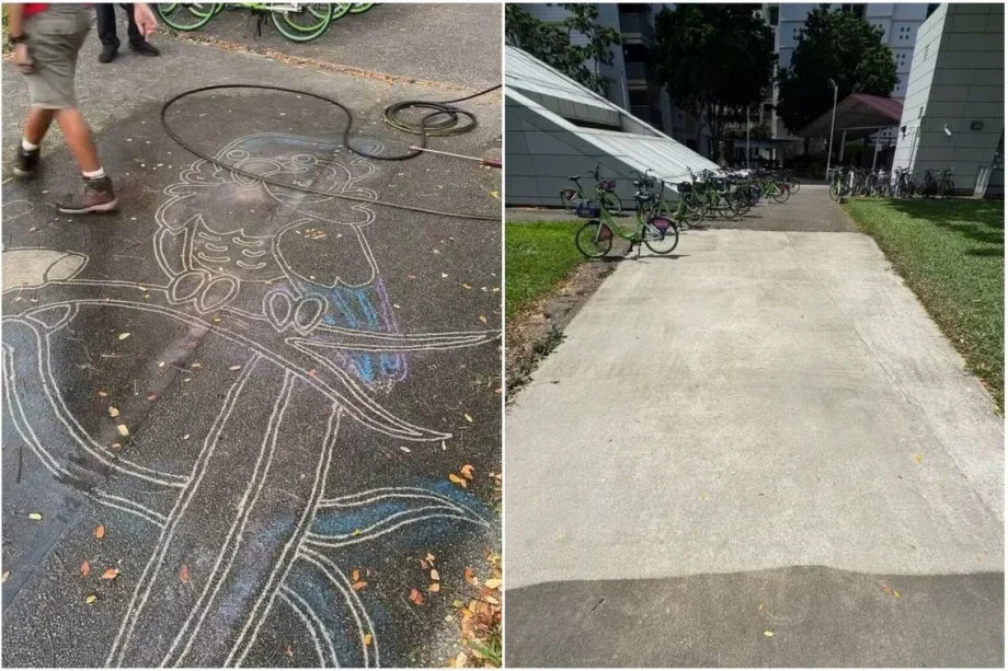 Power washing artist Marcus Pang flooded with support
