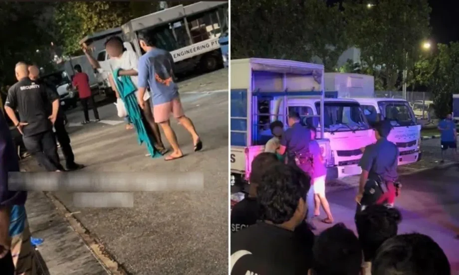 Men arrested for drunkenness in Tuas Men arrested for drunkenness in Tuas
