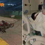 Motorcyclist critical after Sembawang Road accident
