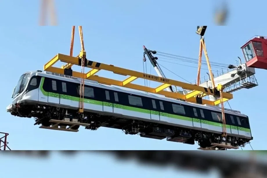 First train for Cross Island Line arrives in Singapore, will undergo testing First train for Cross Island Line arrives in Singapore, will undergo testing