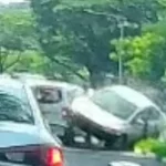 Geylang traffic incident: Honda Civic crash and hit-and-run