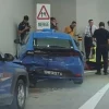 Taxi driver taken to hospital after accident with another cab at Jewel Changi Airport