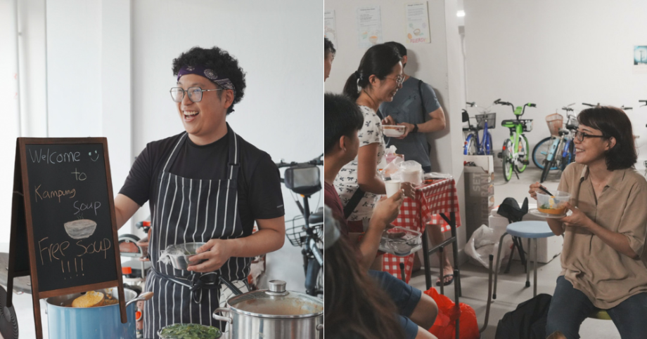 S’pore man hosts free soup event at Tampines HDB void deck for people to connect – Mothership.SG S’pore man hosts free soup event at Tampines HDB void deck for people to connect – Mothership.SG