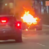 Mercedes car catches fire in Queenstown, no injuries reported, Singapore News